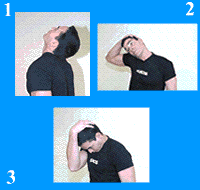 Gráfico de ejercicio Estiramiento zona cervical
