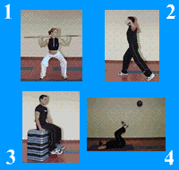 Gráfico de ejercicio Fuerza tren inferior